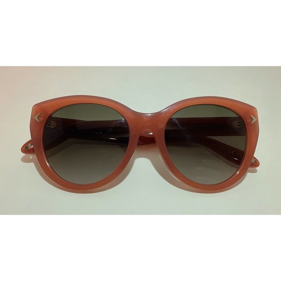 Givenchy Cat-Eye Burnt Orange Frame Sunglasses
